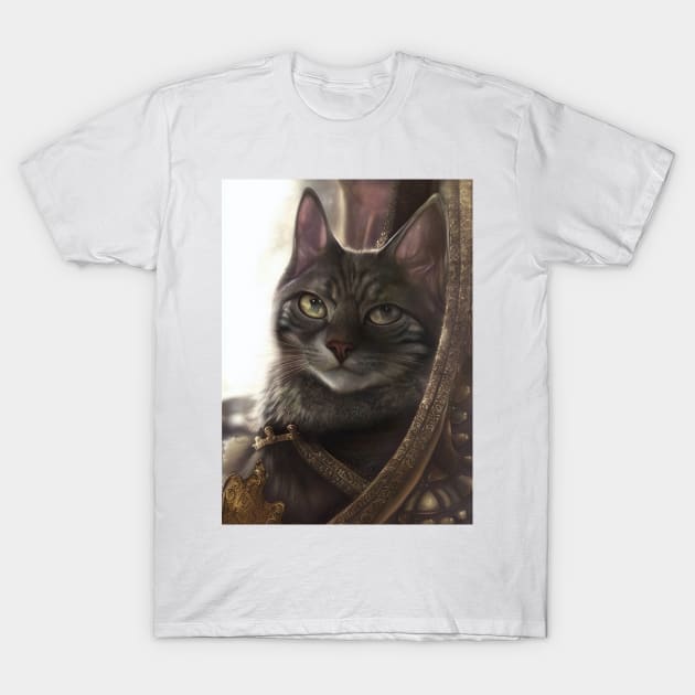 Mystic Mage cat: Solomon T-Shirt by Dendros-Studio